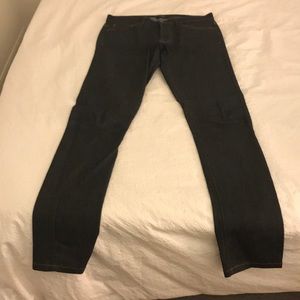 The Kooplea Straight Fit Washed Black Denim Jeans